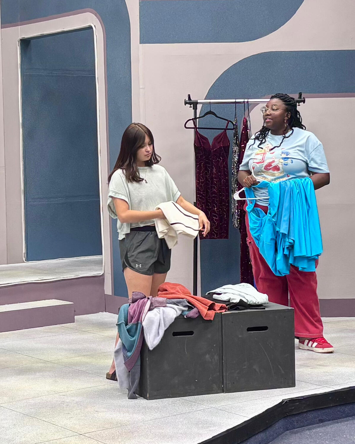 Rehearsal shot: Mall Stories Play Fest '26